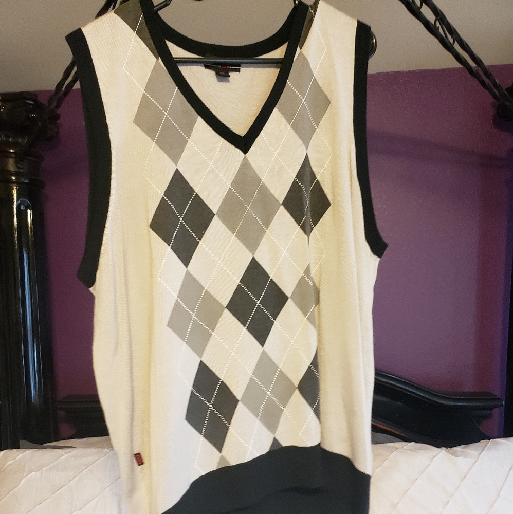 Men's Causal V Neck Vest